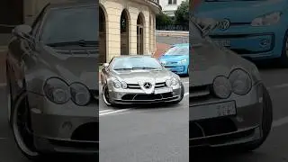 $8M plate on Mercedes SLR in Monaco #monaco #supercars #billionaire #lifestyle