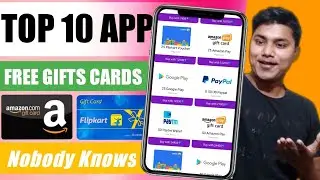 Top 10 Apps To Earn Free Gift Card || How To Get Free Amazon Gift Card | Amazon Gift Card Codes Free