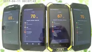 Doogee T5 Lite, Nomu S10, Blackview BV6000, Nomu S30 Antutu/Geekbench benchmarking