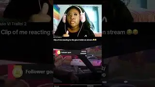 Reacting to gta 6 trailer on stream * RAW REACTION *