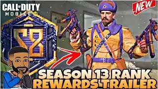 SEASON 13 RANK REWARDS TRAILER IN CALL OF DUTY MOBILE COD MOBILE CODM