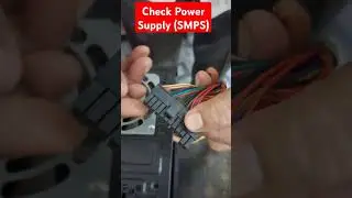 Check Power Supply (SMPS) || How to check computer power supply #shorts