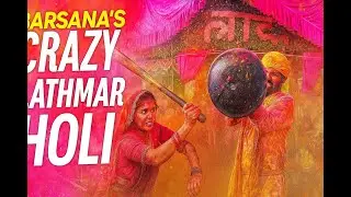 Radha Ke Rang Mein|Lathmar Holi, India|Where Women Hit Men with Sticks & It's Beautiful