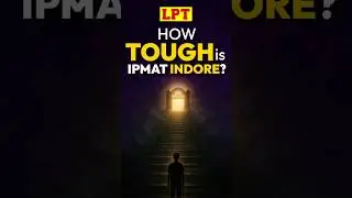 How Tough is IPMAT Indore? #shorts