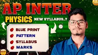 Ap intermediate Physics new syllabus 2025 | All Details in One Video