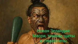 Секрет Воина-Маори На Жетоне XIX Века