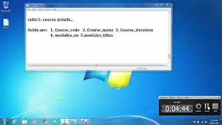 Students registration database-ms-access - Beginners