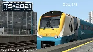 Train simulator 2021  Cardiff central to Swansea