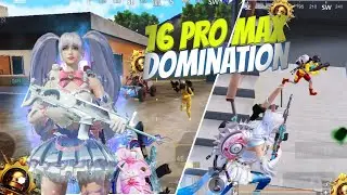 MOST DEADLY IPHONE 16 PLAYER [ AdyyyBot・LIVE] 🔥💀 | Best Clutches in Conqueror Lobby | BGMI