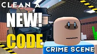 CLEAN A CRIME SCENE CODES ⚠️[ROBLOX]⚠️