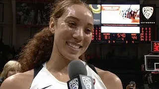 Beavs' Patricia Morris discusses her career night off the bench