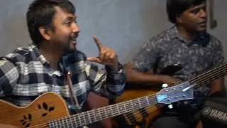 Harmonious Prelude: Guitar and Keyboard Duo Rehearsal for Workshop Ahead | Akhil & Ronal live