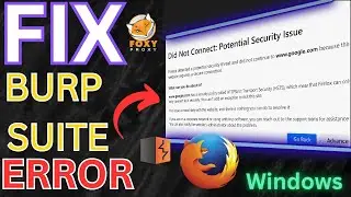 Исправление потенциальной ошибки безопасности Burp Suite или Firefox
