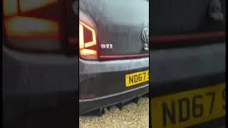 VW up! GTI - non-res cat back cold idle!