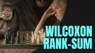 Nonparametric Statistics for BEGINNERS || WILCOXON Rank-Sum / Mann-Whitney U Test