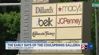 The early days of CoolSprings Galleria