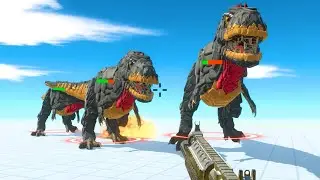 Can I Survive from Dinosaur? 😱 | ARBS Simulator Battle