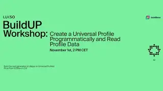 Create a Universal Profile Programmatically and Read Profile Data | BuildUP #2