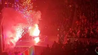Miz and Morrison entrance live crowd reaction - Smackdown WWE Tag Team Champions