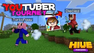 Getting DESTROYED By YouTubers in a Survival Games Tournament&hellip; (ft. Diecies, PocketGaming, & MORE!)