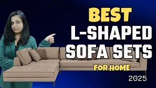 BEST L-shaped sofa for HOME in 2025💡TOP 3 L-Shaped Sofa in INDIA 💡