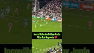 Telasco Segovia Goal vs New York City (Jordi Alba Assist)🫰Inter Miami vs New York City (5-1) #shorts