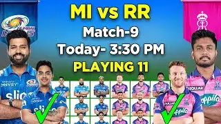 IPL 2022 | Mumbai Indians vs Rajasthan Royals Playing 11 2022 | MI vs RR Playing 11 2022