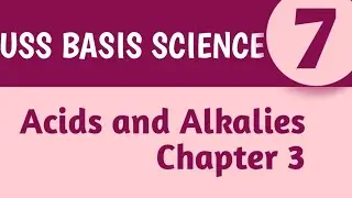 USS Basic Science model question for USS exam English medium chapter 3 acids and alkalies l Uss exam
