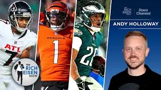 Fantasy Footballers&rsquo; Andy Holloway&rsquo;s Advice for Your 1st-Round Draft Pick | The Rich Eisen Show