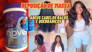 Tratamento potente para cabelos Quebradiços com Reposição de Massa da Novex