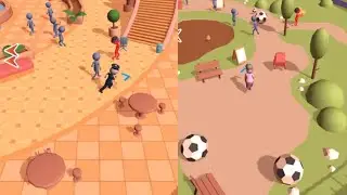 Catch The Thief 3D - Level 1-15 || Android, iOS Gameplay