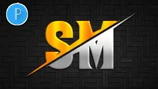 professional logo kaise banye | SM professional logo design in pissellab | channel logo 2021
