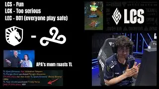 The reason why LCS is more FUN to watch than LEC/LCK