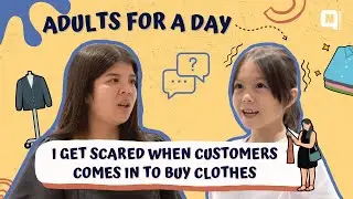 Pint-Sized Fashion Advisors: Kids Become Clothing Store Assistants for a Day | Adults For A Day EP3