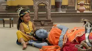 यशोदा मैया को डसा जहरीले नाग ने, बेसुध पड़े कान्हा देखकर मच गया हाहाकार  Yashomati Maiya Ke Nandlala