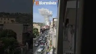 Napoli, a Pianura esplode fabbrica di fuochi artificiali