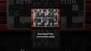 8-Bit Video Game Loading Title for Premiere Pro