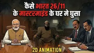 Kaise Bharat Hafiz Saeed Ke Ghar Ghusa   2D Animation   Operation Alvida