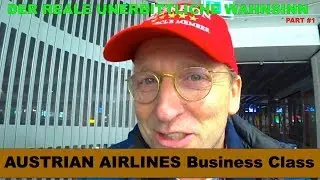Austrian Airlines Business Class | Der reale unerbittliche Wahnsinn #1 | Der HON PrivateJet