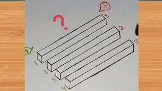 | How to draw 3d illusions|3d drawing #simplehacks #simpletricks