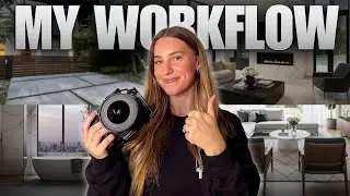 Мой рабочий процесс в сфере фотосъемки недвижимости