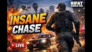 GTA 5 Online Live &ndash; Insane Police Chase & Chaos (PC)