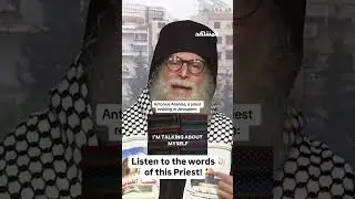 Priest Antonius Ananias in Jerusalem ✝️