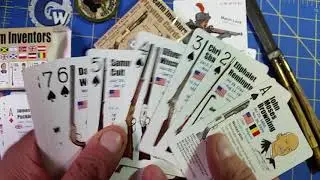 Firearm Inventor Playing Card Deck - Spades
