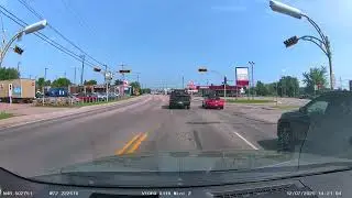Dashcam test, Val-Jalbert to Roberval, Qu&eacute;bec, Canada.