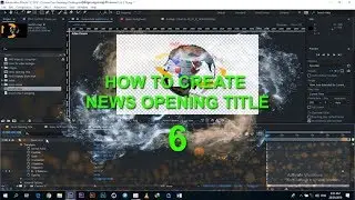 Adobe After Effects - How to Create News Opening Title Part 6
