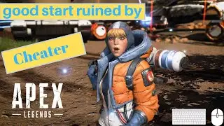 Got killed by a Cheater and spectating him for the rest of the match (Apex Legends)