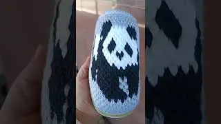 Knitting Panda Slippers Perfect finish