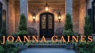 Joanna Gaines Inspired : French Country Style Home As A Place For Our Family To Grow - Even More