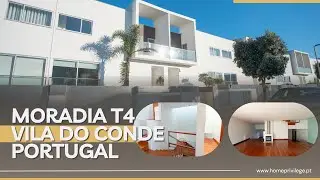 Moradia V4 de de Luxo, com suíte na praia de Vila do Conde